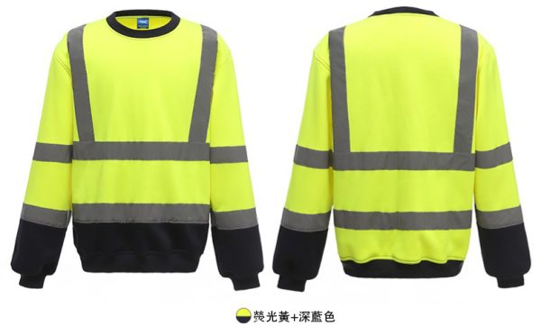 撞色反光安全工衣：圖片 3