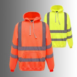 連帽反光工程衛衣